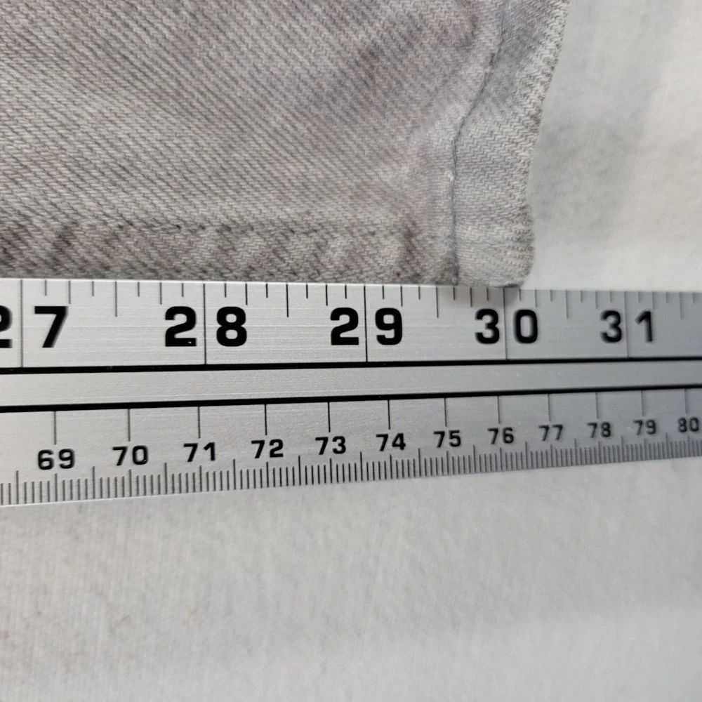 VTG 80s‎ Levis Jeans 40505 Mens 33x30 Gray Straight Light Wash Mid Rise Denim